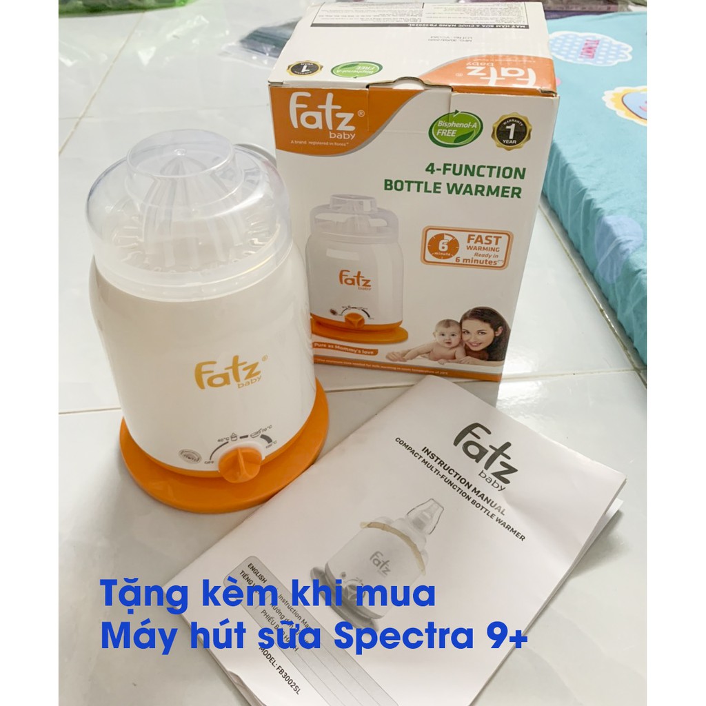[THANH LÝ] Máy hút sữa Spectra 9 Plus tặng máy hâm sữa  Fatz và túi trữ sữa