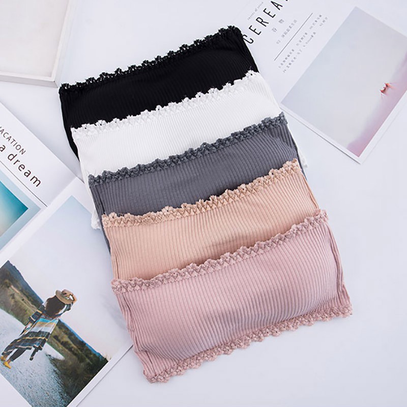 Áo ống thiết kế ba dây khóa tinh tế cho nữ | BigBuy360 - bigbuy360.vn