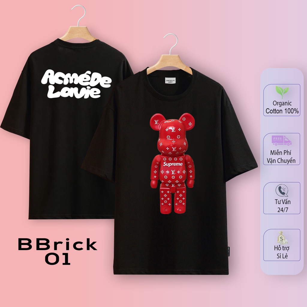 Áo thun ADLV BearBrick Mẫu Hot 1-25, Cotton 2c 100%, In xịn - Mỹ Tú Store - Part 1