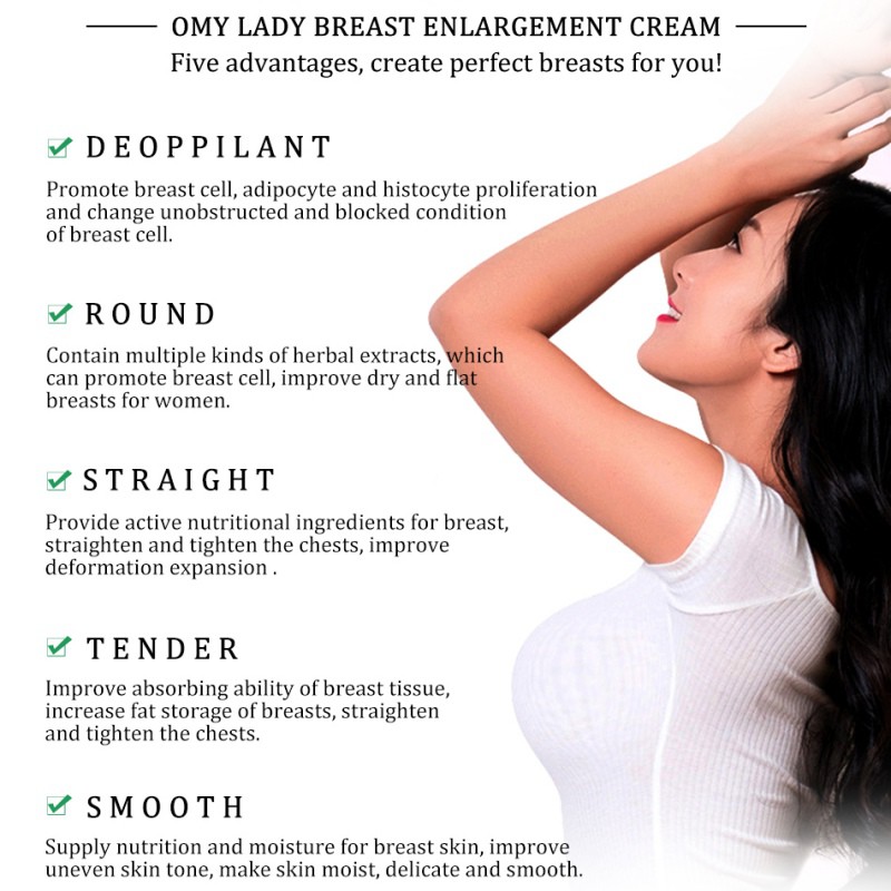 Best Up Size Bust Care Breast Enhancement Cream Breast Enlargement Promote Female Hormones Breast Lift Firming Massage