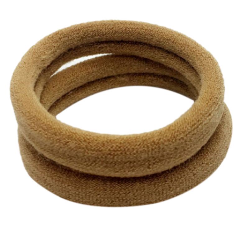 QQ Bộ 10 Dây Thun Cột Tóc 4cm Co Giãn Tốt Màu Sắc Ngọt Ngào Thời Trang Cho Nữ