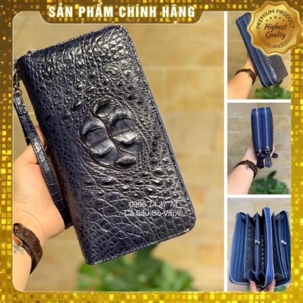 Thẻ BH 12 Tháng -  Ví 2 Khuôn Da Cá Sấu 12-22 L Cá Sấu BinBon . Hàng Cao Cấp, xịn, Rẻ, Đẹp