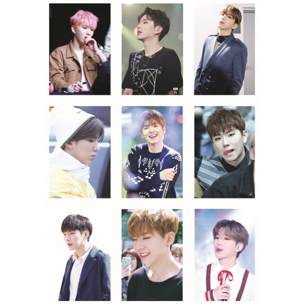 LOMO CARD 81 ảnh thành viên MONSTA X - KIHYUN