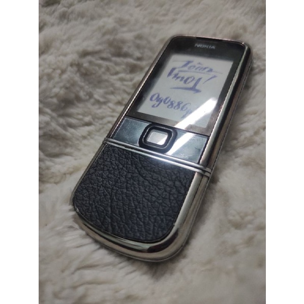 Bộ dán da nokia 8800 đen , da Pu sẵn keo giá rẻ