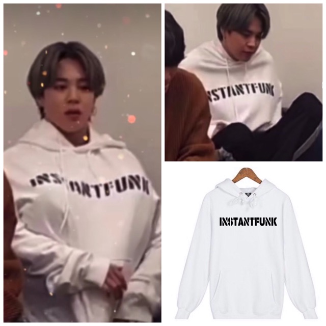 (Tặng ảnh BTS)Hoodie BTS JIMIN INSTA