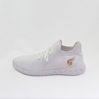 Giày thể thao nam nữ sshoes neon - trắng