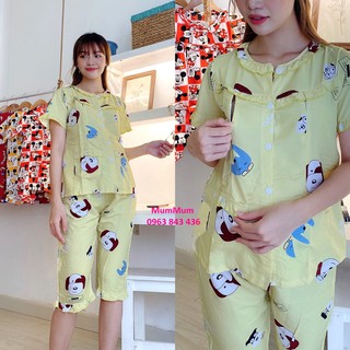 Bộ lửng kate thái mặc Bầu sau sinh.