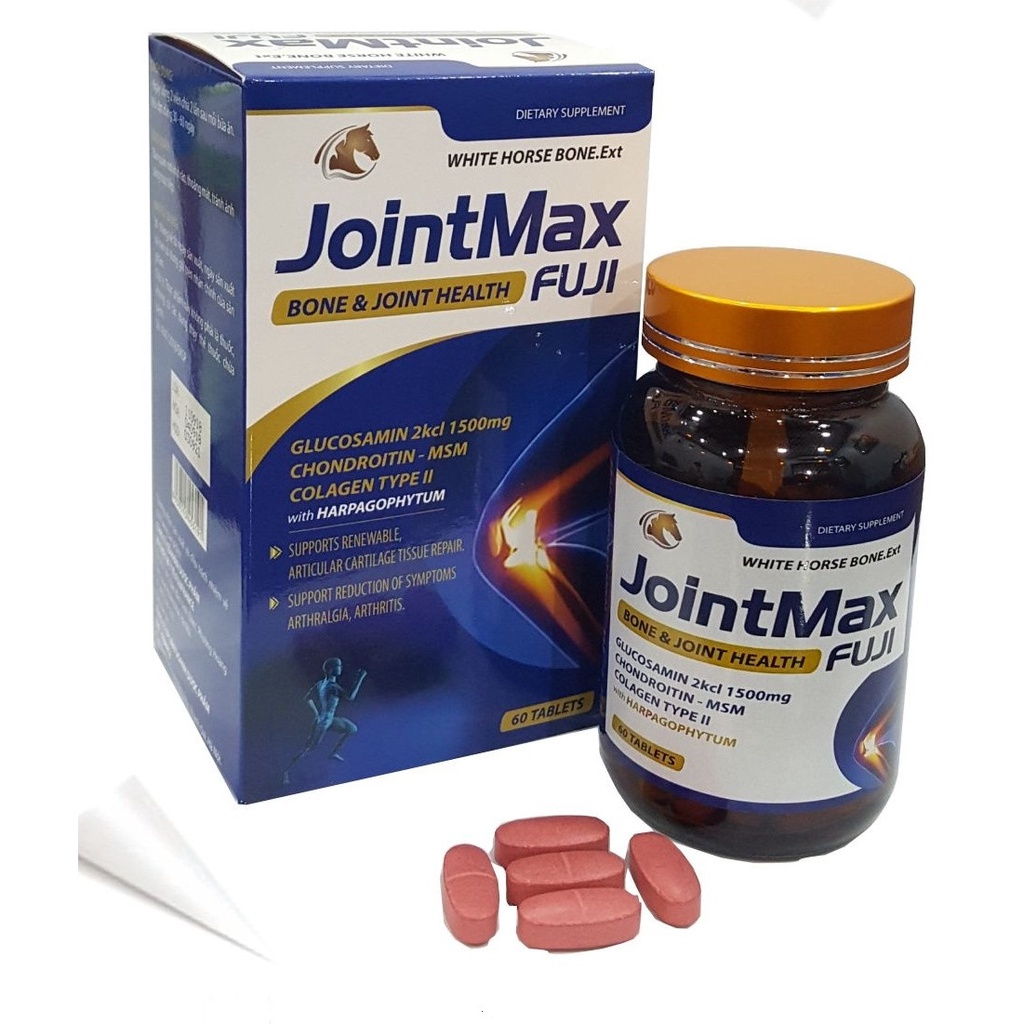 Viên Xương Khớp JOINTMAX FUJI - Bổ sung chất nhầy cho khớp, hỗ trợ giảm thoái hóa xương khớp, thoát vị đĩa đệm