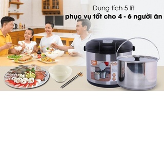 Nồi Ủ Nhiệt Comet Cm7661b 5 Lít