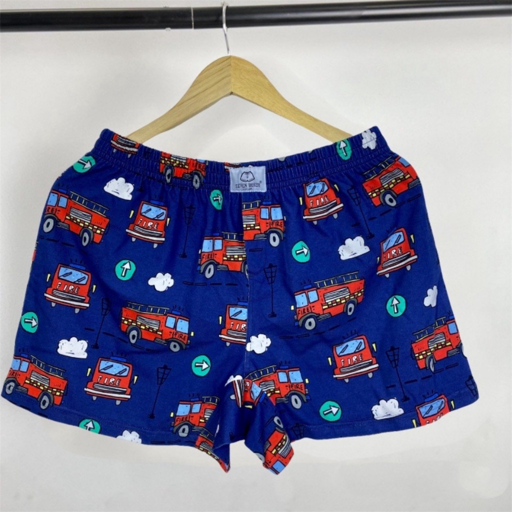 Quần đùi ngủ nam thun cotton, quần đùi nam nữ bigsize thoải mái mặc cực mát