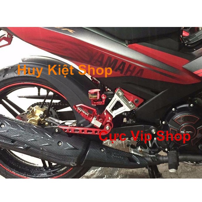 Bộ Gác Chân Biker Exciter 150 Nhôm Nguyên Khối