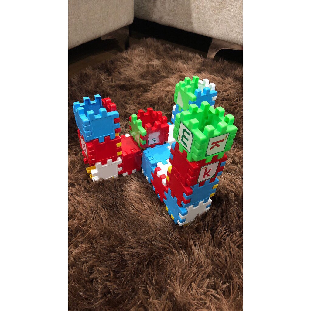 Đồ Chơi Xếp Hình Antona 40 Chi Tiết Bằng Nhựa An Toàn Cho Bé Lắp Ghép