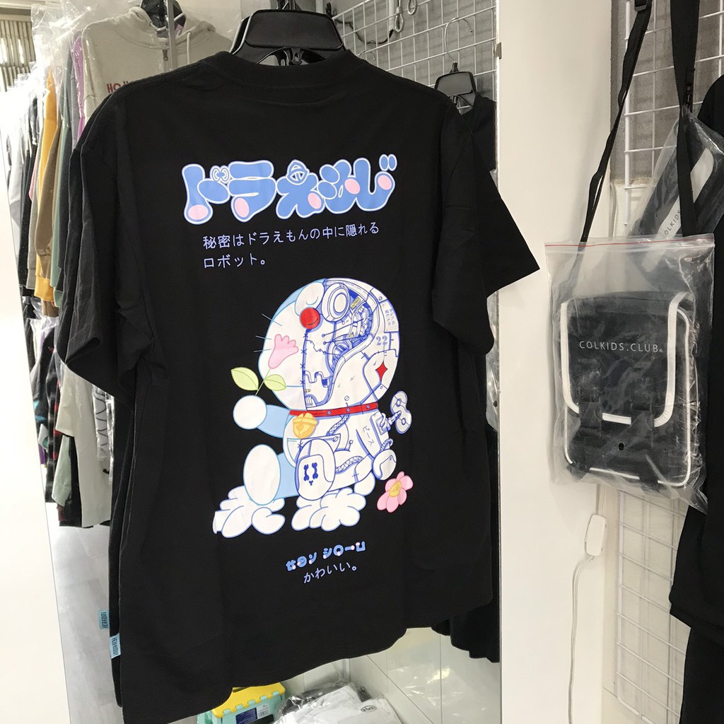 Áo Thun Doremon Hey You Cực Đẹp - Doraemon Hey You Studio Collection Unisex Streetwear Streetstyle