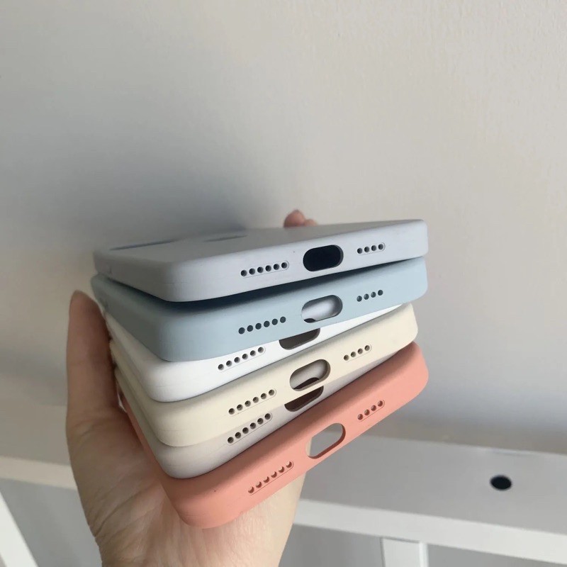 Ốp lưng iphone FULL VIỀN Chống bẩn 20 màu silicon case cho 12 / 12Pro / 12 Promax - Dino Case | BigBuy360 - bigbuy360.vn