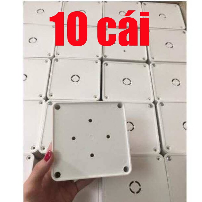 10 Cái Hộp Kỹ Thuật 11x11x5 - Hộp nối điện âm - hộp điện âm