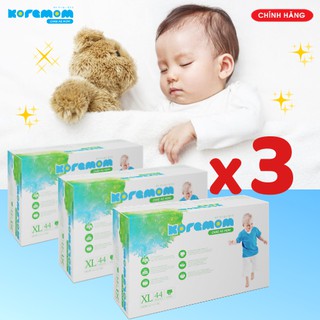 Bỉm quần koremom - tã quần cao cấp hàn quốc mềm nhẹ khô thoáng - m52/l48/xl44/xxl40