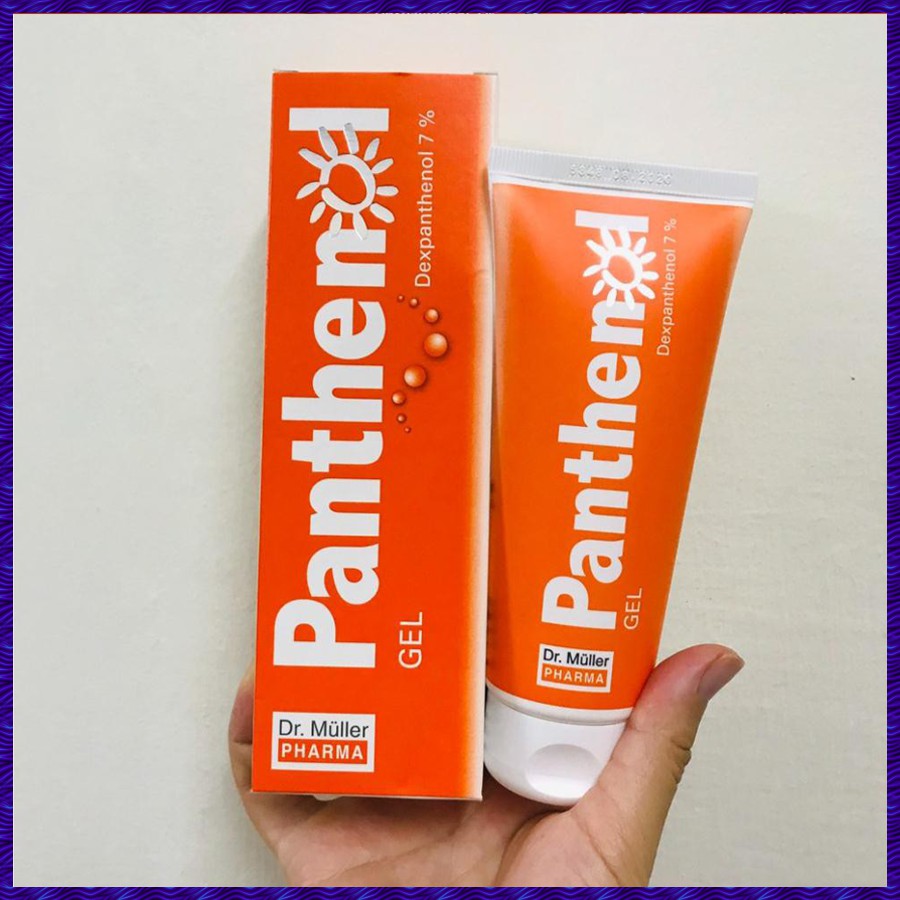 [HÀNG CHÍNH HÃNG]Gel Dưỡng B5 Phục Hồi và Làm Dịu Da Dr.Muller Pharma Panthenol Gel Dexpanthenol 7% (100ml)