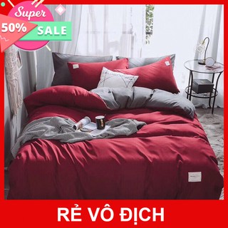 SET CHĂN GA GỐI COTTON TICI ĐỦ MÀU