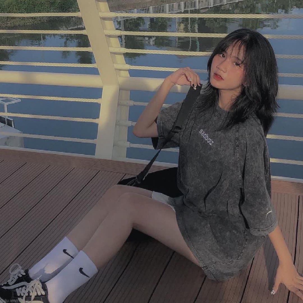 [LOCAL BRAND] Áo thun Sadboiz tay lỡ form rộng vải Cotton - Thời trang nam nữ Unisex Streetwear | BigBuy360 - bigbuy360.vn