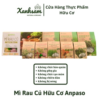 Mì rau củ hữu cơ anpaso - xanhsam organic