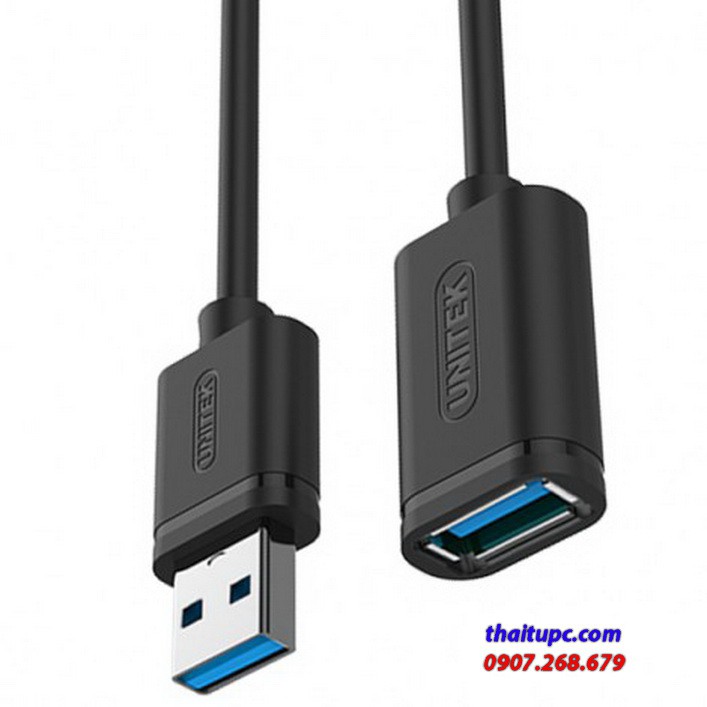 Cáp USB Nối Dài 3.0 dài 0.5m Unitek (Y-C 456GBK)