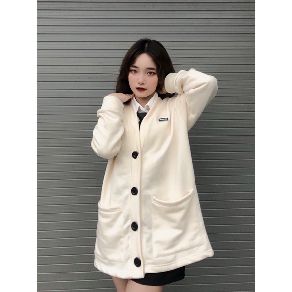 ÁO CARDIGAN MIDSIDE ( XÁM &amp; KEM )