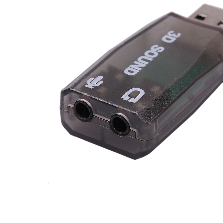 Thẻ âm thanh USB 2.0 5.1 3D tiện lợi