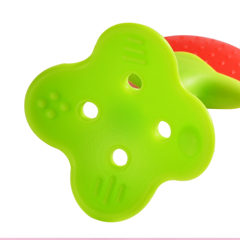 Thanh gặm mọc răng cho trẻ sơ sinh bằng silicone thiết kế hình trái cây NS-01