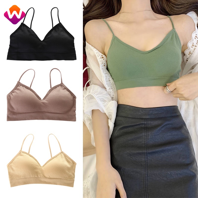 Áo Ngực Thể Thao Co Giãn Có Mút Đệm Thoáng Khí Cho Nữ