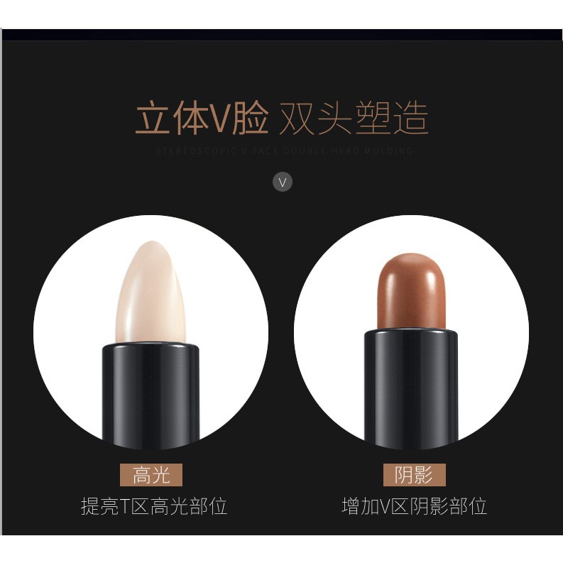 Bút Tạo Khối và Che Khuyết Điểm Lameila Contour &amp; Hi-light Stick tk3