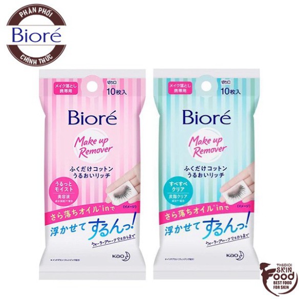 Khăn Tẩy Trang Bioré Cleansing Cotton