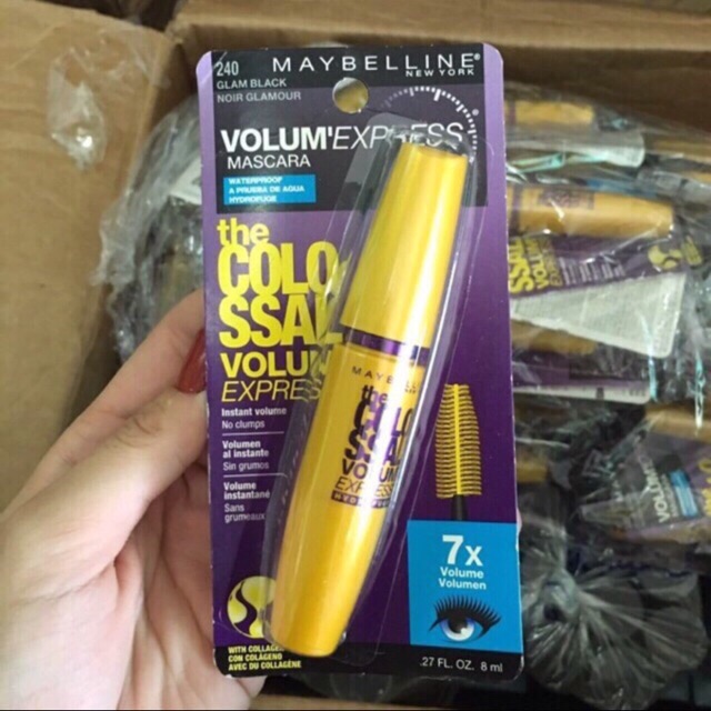 Mascara ( chuốt mi) Maybeline siêu hot (vỏ vàng) | BigBuy360 - bigbuy360.vn