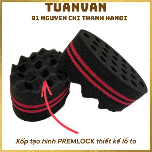 PREMLOCK Xốp tạo hình, mút tạo hình kiểu tóc