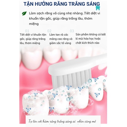 Kem Đánh Răng hunmui - Kem Đánh Răng Dạng Gel Lỏng Thơm-Vệ Sinh Răng Miệng Không Hôi Miệng PVN3669