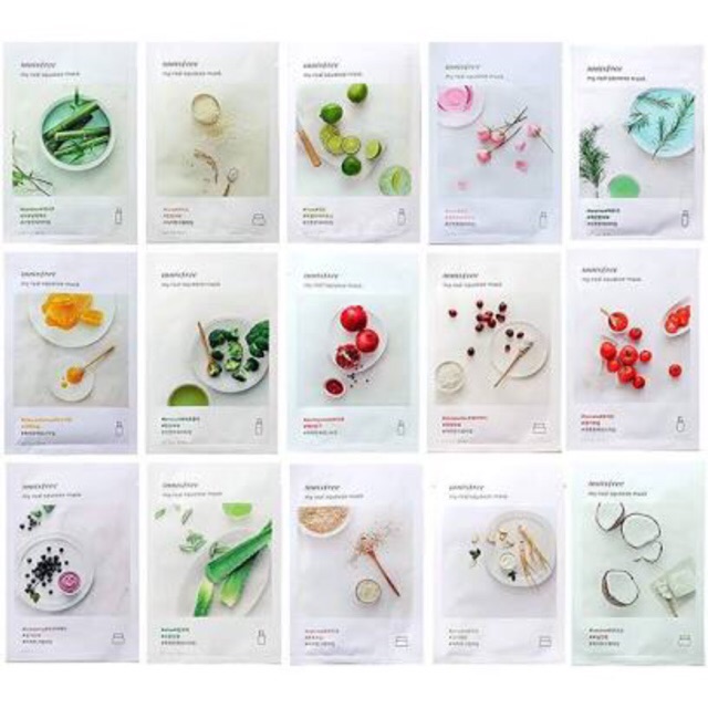 Lẻ miếng Mặt Nạ INNISFREE My Real Squeeze Mask 20ml