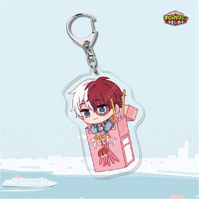 Móc Khoá Chibi My Hero Academia Móc Khoá Anime Học Viện Anh Hùng Khoá Bằng Arcrylic