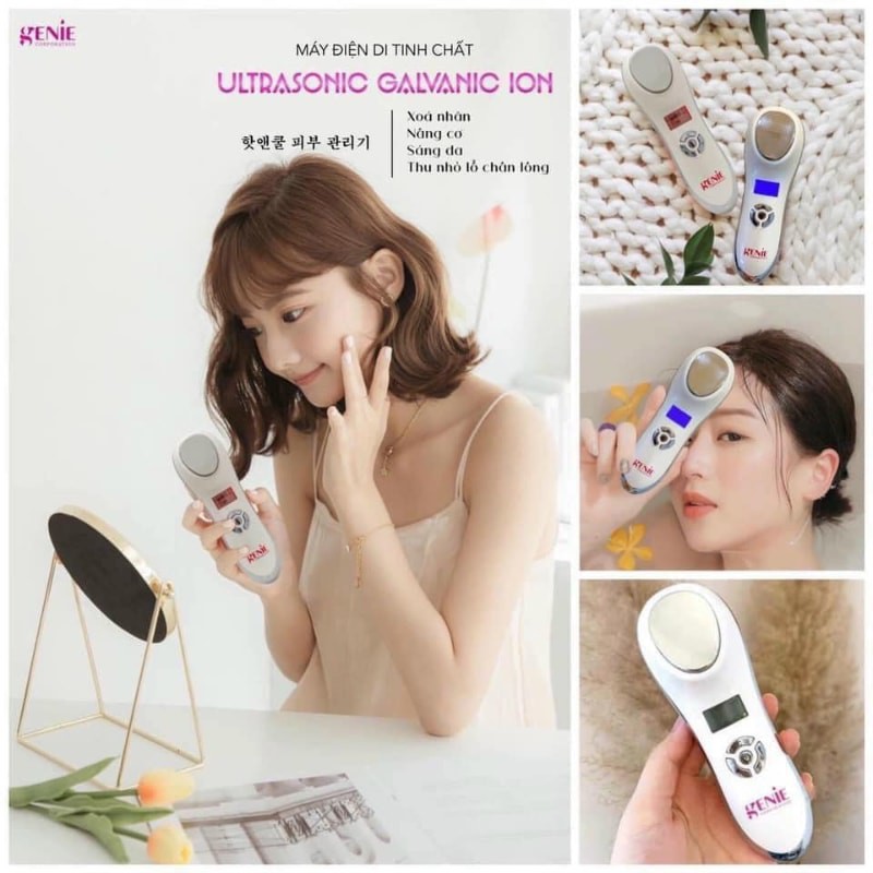 Máy điện di tinh chất Genie nóng lạnh Hàn Quốc