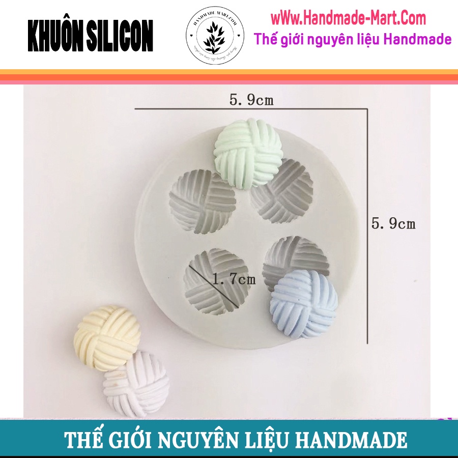 Khuôn silicon làm bánh quy và socola đủ loại chuẩn DIY - HM049