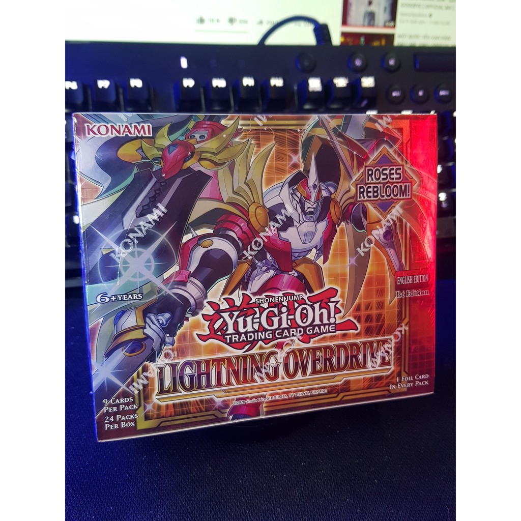 Hộp thẻ bài Lightning Overdrive fullbox