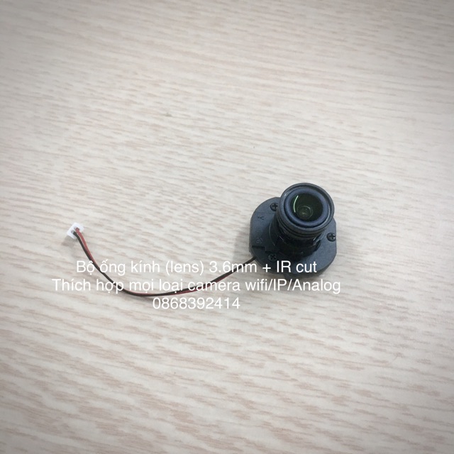 Ống kính camera 3.6mm 2.0MP cho mọi loại camera wifi/IP/Analog