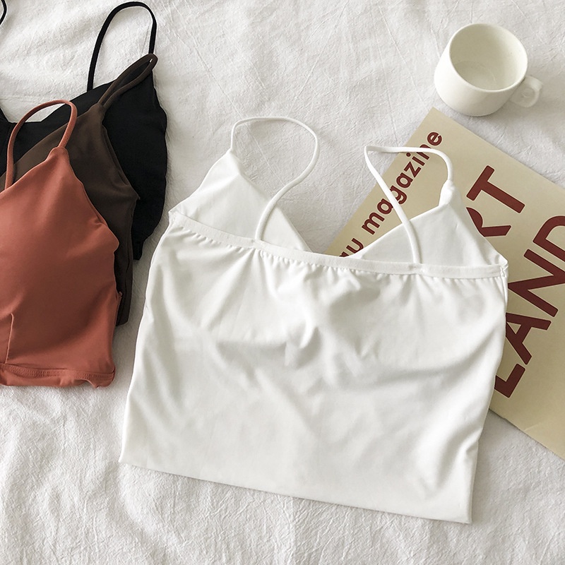 Áo Ngực Su 2 Quây Nữ Bralette Mút Mỏng Chất Su Mát Lịm DAN L&amp;U A122