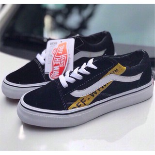 Giày Vans old skool OFF - WHITE đen trắng