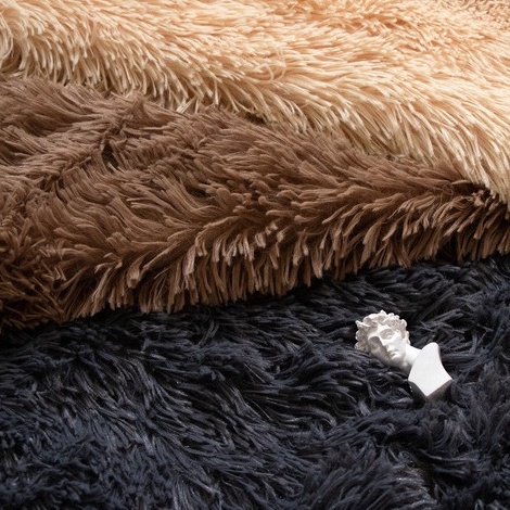 Thảm Lông Dài 3CM Nhiều Màu Trang Trí Chụp Ảnh, Khăn Lông Trài Bàn Decor Sang Trọng