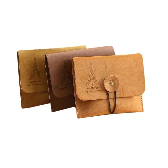 Ví cầm tay mini da mềm