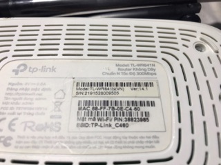 Phát Wifi Tp-Link WR841N Vẻ 11-13-14