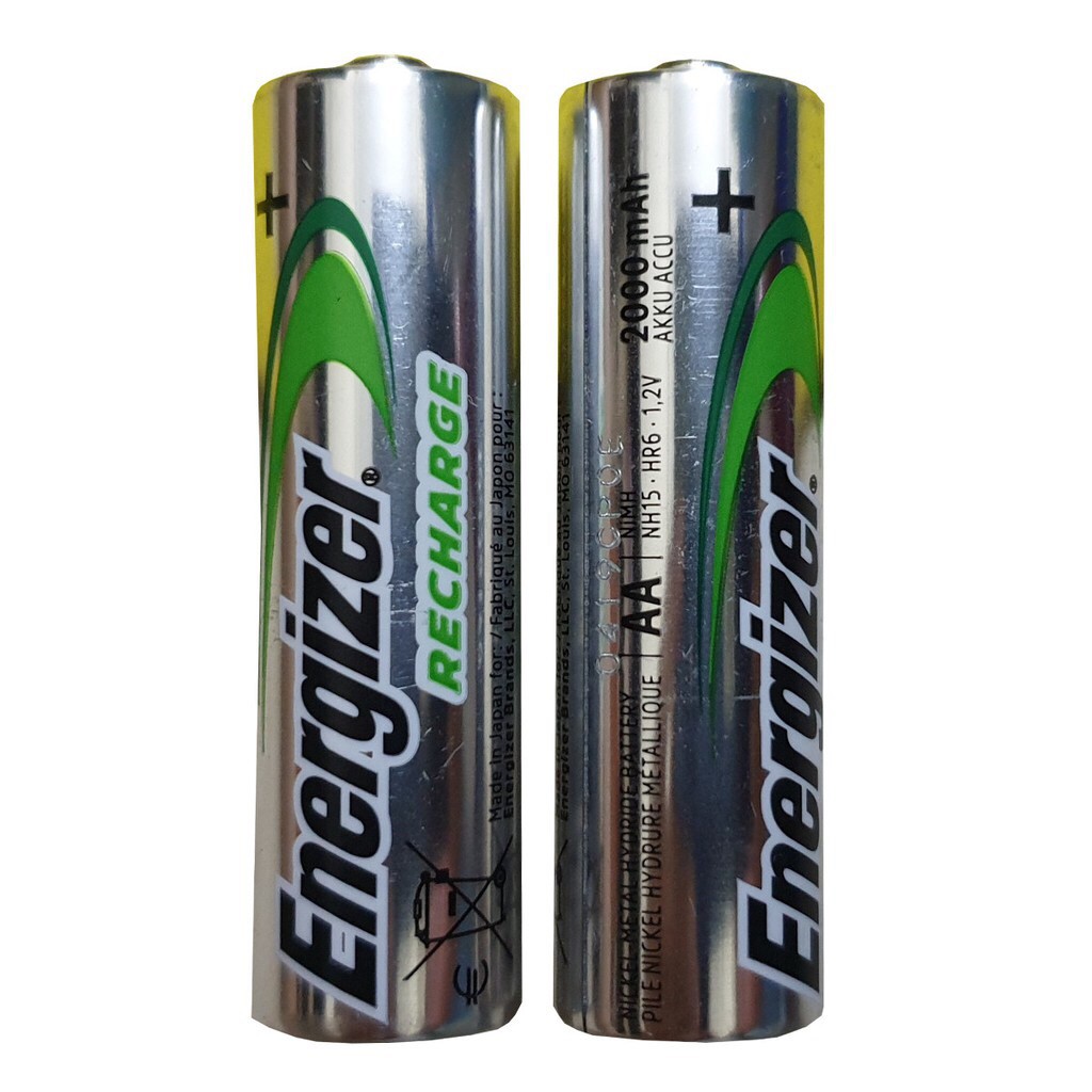 Pin sạc AA Energizer 2000mAh/ pin sạc 2A energizer 2000mAh