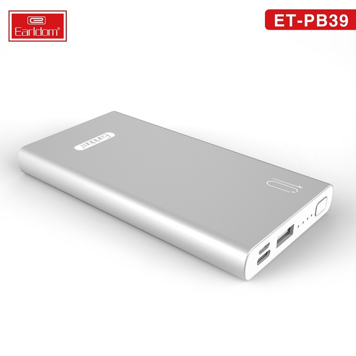 Sạc Dự Phòng 10000mAh Earldom PB30 Hàng Chính Hãng - BH Lỗi 1 Đổi 1