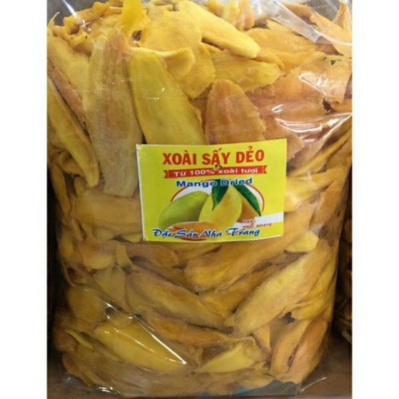 1KG MỨT XOÀI SẤY DẺO LOẠI NGON