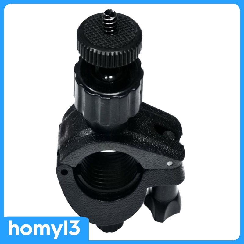 [Kayla's 3C] Mini Ball Head Mount 1/4\" Screw Mount Swivel for Tripod Stand Cameras Black