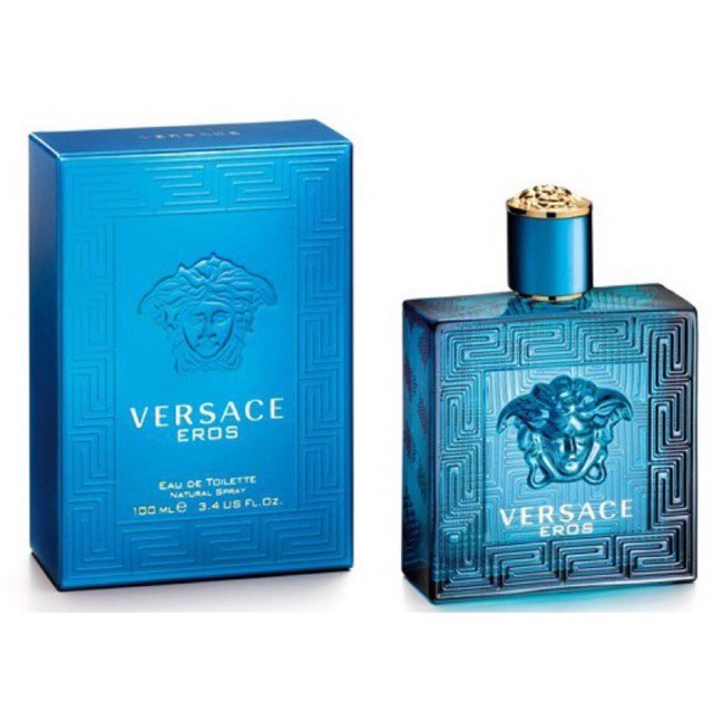 Nước hoa Nam Versace Eros chai xanh ngọc cho phái nam cổ điện, huyền bí, gợi cảm | BigBuy360 - bigbuy360.vn